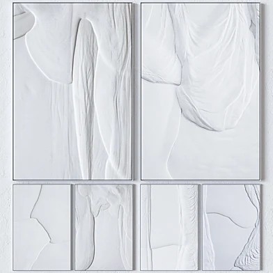 Set of six large wall paintings 2122