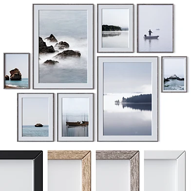 Set of large wall paintings 2132