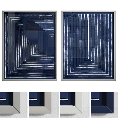 Navy Collection McGee Co Art Frame