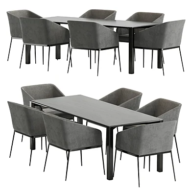 Senso chair & Aodt black table