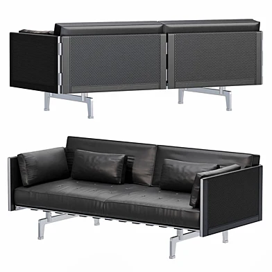 Clayton leather sofa by Poltrona Frau