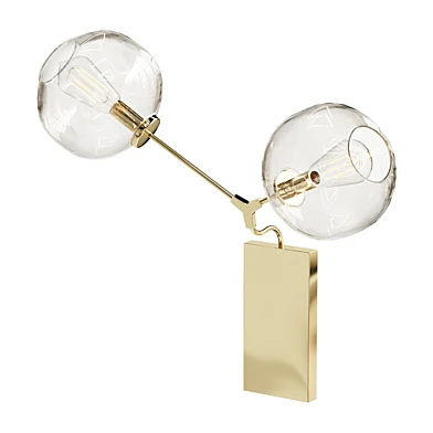 Бра              Светильник настенный Branching Bubbles 2 Gold by Lindsey Adelman