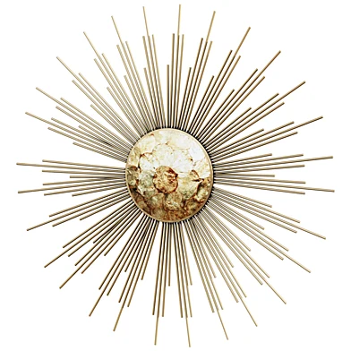 Настенное панно     Sun Capiz Настенный Декор Sunburst Wall Art           Настенный декор