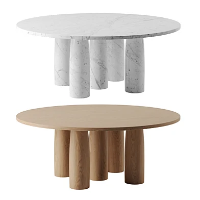Il Colonnato dining table by Kettal