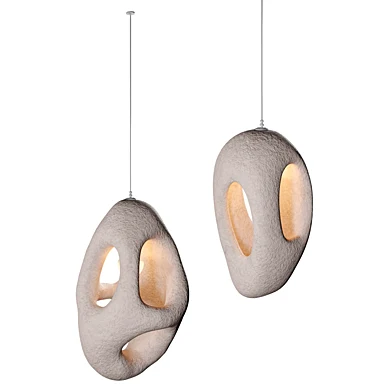Vakkerlight Hand-Built White Pendant Lamp