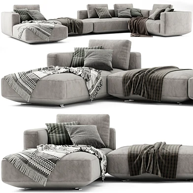 Zanotta Pianoalto Sofa Set 01