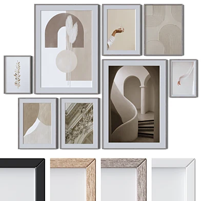 Set of 8 wall paintings 2284
