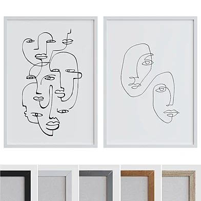 Picture Frame Set 1243