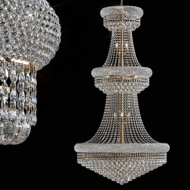 Подвесная люстра Elegant Lighting Primo Royal Cut 32 lamps