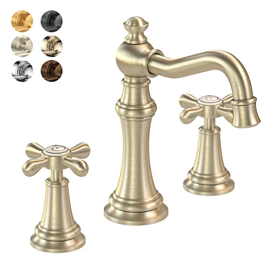 Moen Weymouth Double Handle Widespread Bathroom Faucet