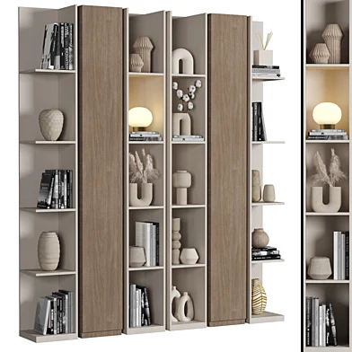 Cabinet with shelves_034