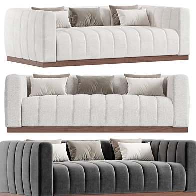 FORTE 81 Channeled Sofa
