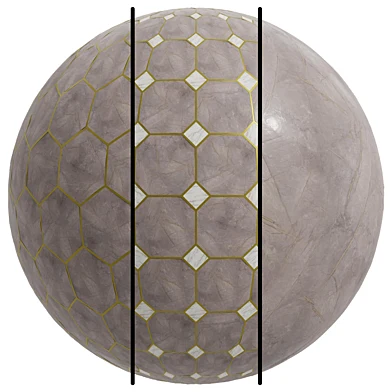 FB552  Marble Tiles & Slabs / Crema Marfil Marble | 3MAT | 4k | PBR