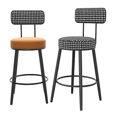 Bar stool in retro style