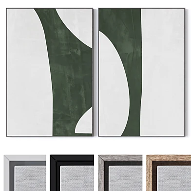 Set of large wall paintings 2417