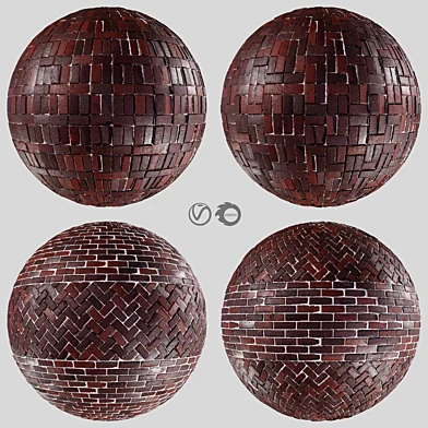 Realistic Brick PBR Material Vol8