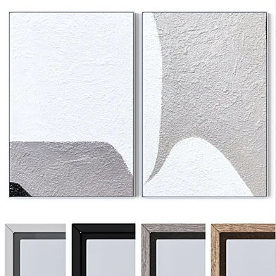 Set of large wall paintings 2430