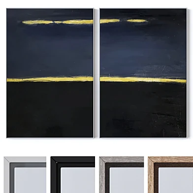Set of large wall paintings 2443