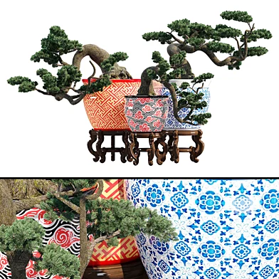 Porcelain bonsai