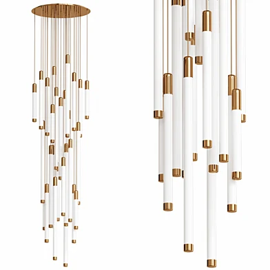 Felix Glass Droplet Chandelier