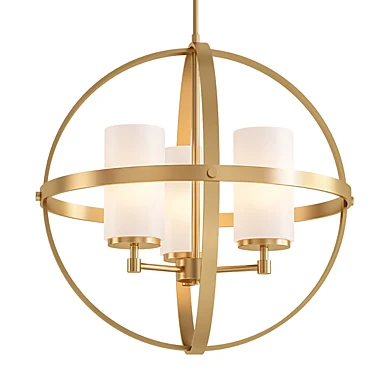 Three light chandelier