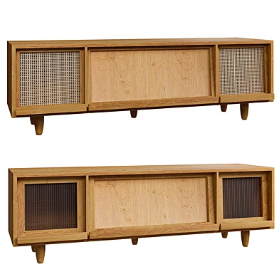 Bradwell Solid Wood TV Stand