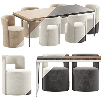 RH DINING SET 5