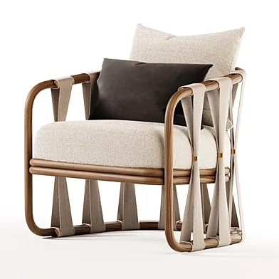 Palecek Strings Attached Lounge Chair