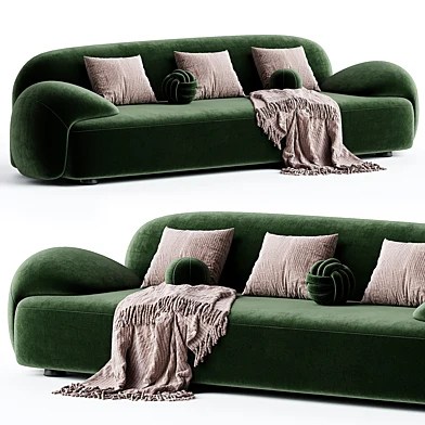 Paolo Castelli AMA 3 seater cotton sofa