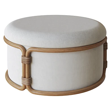 pouf rotin by ethimo