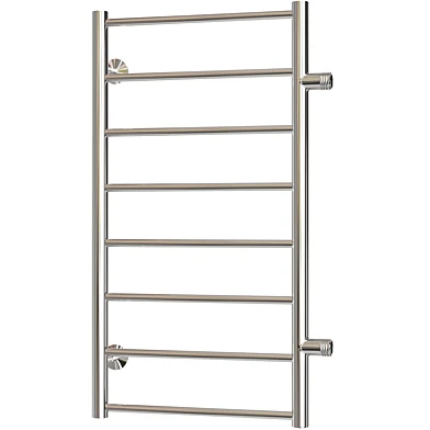 Water heated towel rail Terminus Avrora P8 400x800 with side connection 500