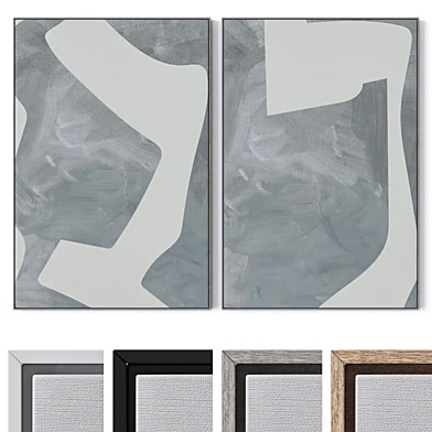 Set of large wall paintings 2479