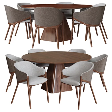 Стул Barcelonadesign ACH20071 и стол D2063aa