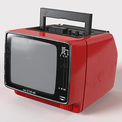 Mini Star 416 Vintage TV