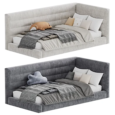 Кровать Hudson Upholstered Corner Bed 7