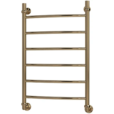 Water heated towel rail EWRIKA Sappho D 80x50 aged bronze