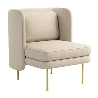 Bloke Velvet Lounge Chair