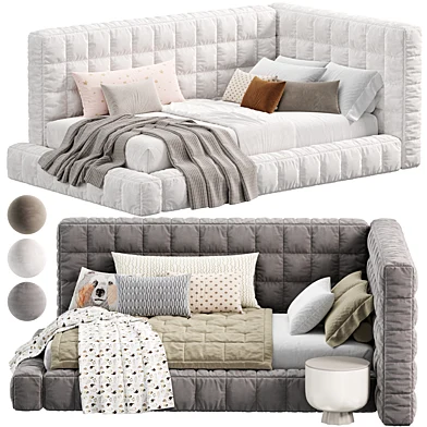 Baldwin Lounge Corner Upholstered Bed by pbteen