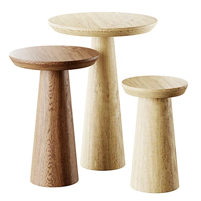 Mckoy Pedestal End Tables by Wade Logan