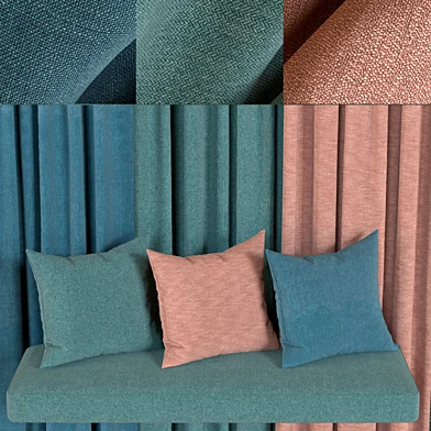 Plain fabrics set