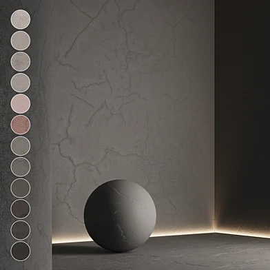 Decorative plaster set 08
