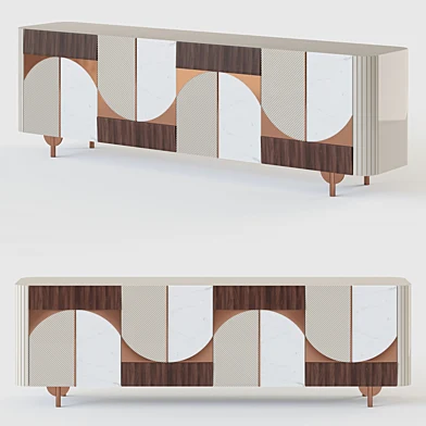 DOOQ METROPOLIS Wooden sideboard