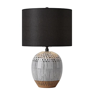 Uteki Painted Table Lamp