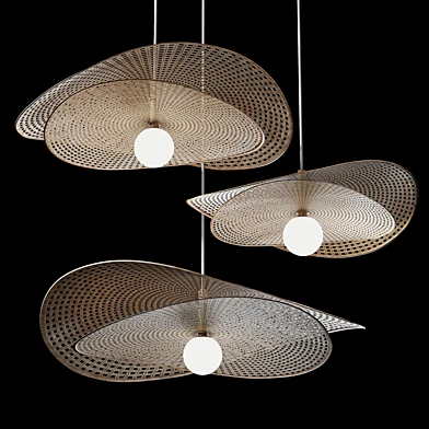Rattan pendant Light 10