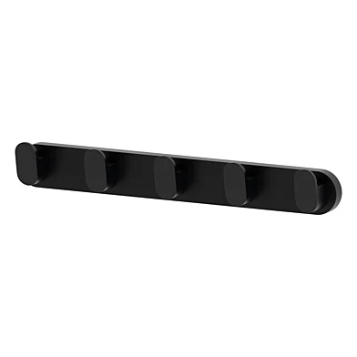Планка с 5-ю крючками 32 cm ARTWELLE Schwarz 7755