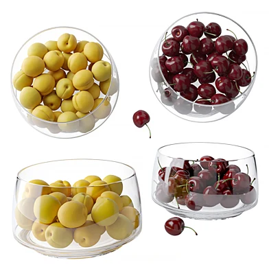 Glass Fruit Bowl