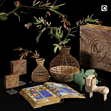woven decorative plant