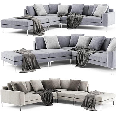 West Elm Harper Composition With Ottoman