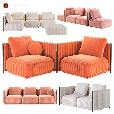 Диван Метис модульный METIS Sectional sofa by Saba Italia