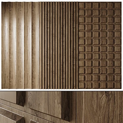 Wood 3d Panel 3